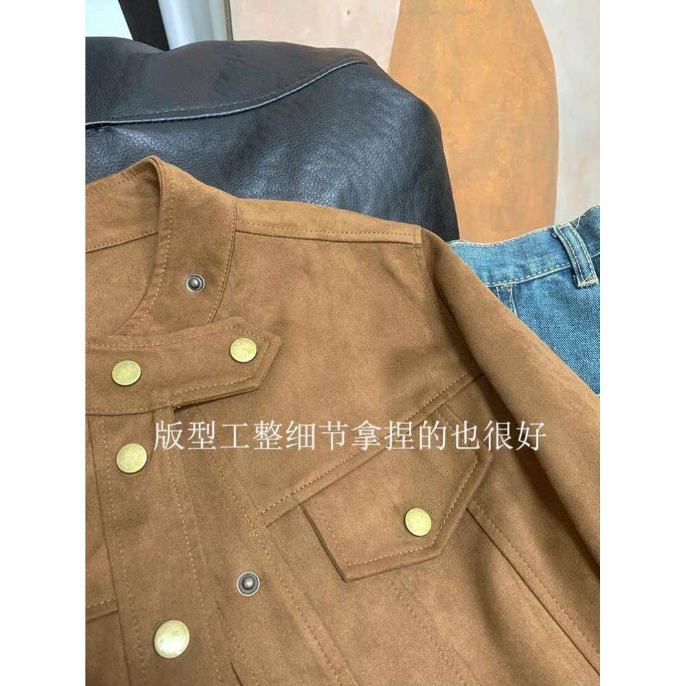 2025春秋季新款小香美拉德风夹克高腰洋气流行小个子高级夹克上衣