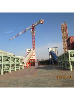 小型混凝土搅拌站 简易拌合站 移动的站JS1500搅拌主机2*11m3