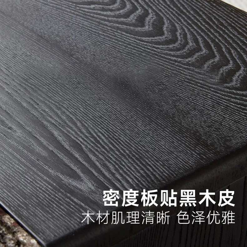 意式简约现代轻奢客厅加厚大理石面茶几餐桌收纳家具可伸缩茶几