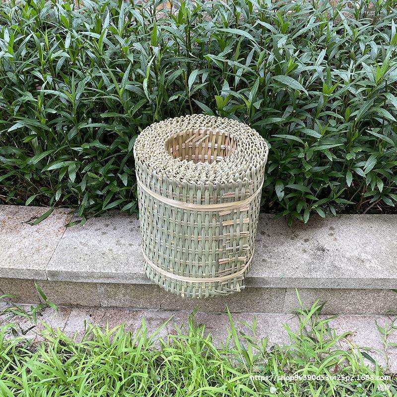 篱笆栅竹编墙网园艺种植围栏达圈养小动物竹青纯手工编织结实耐用