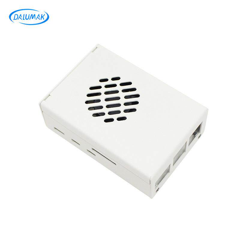 树莓派5代金属散热外壳盒子RaspberryPi5PWM调速风扇保护壳