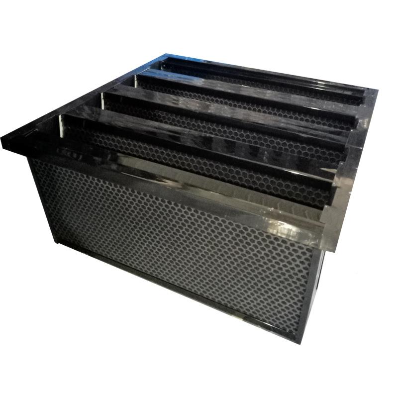 厂786家气V型空过器W型活性B炭颗粒过滤器除异味AS外框除VOC滤气