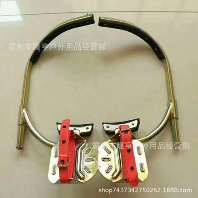 工电力爬电脚扣等径可调节杆式电杆电无品牌/脚扣电杆脚钩登杆杆