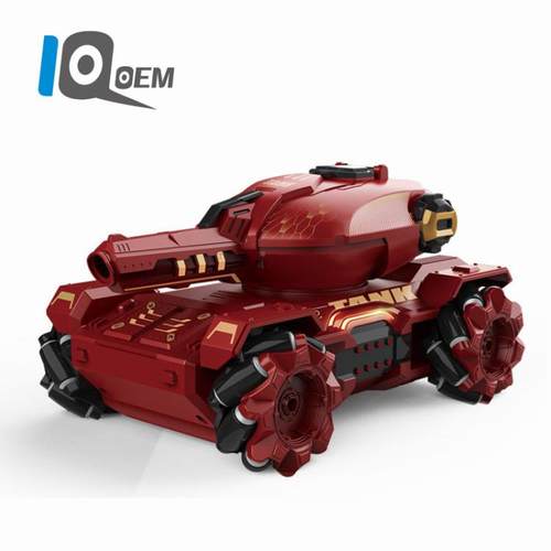 I射Q0EM2.4G水弹JBK坦克遥控车具手势感应可发六轮机甲车男生玩跨