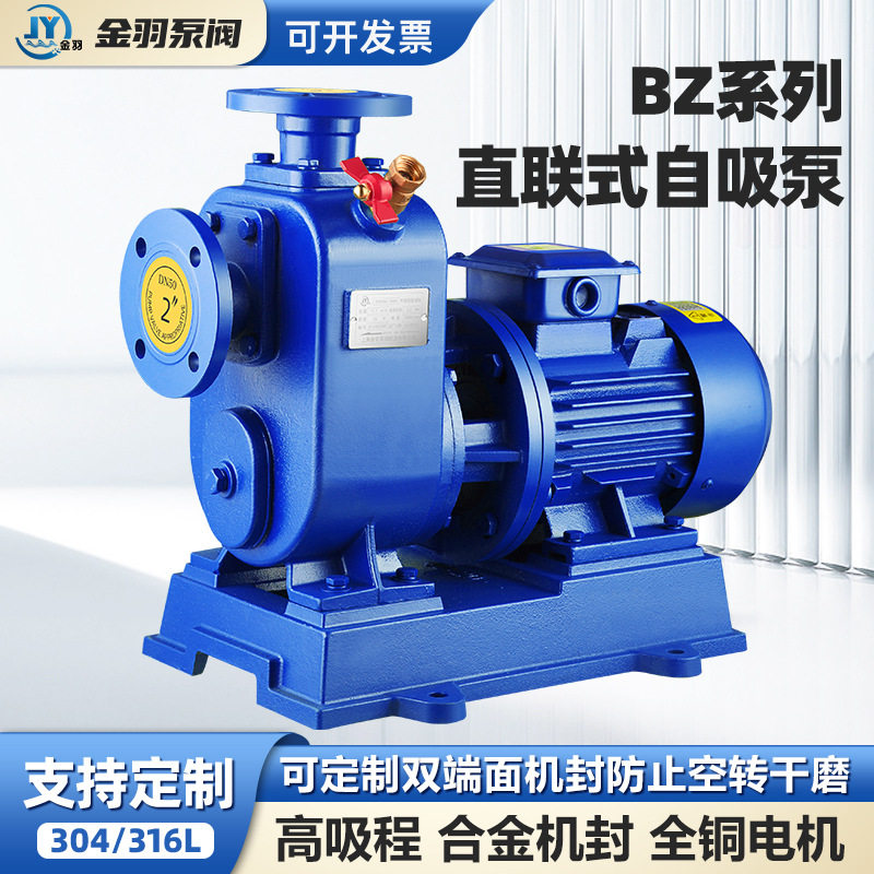 BZ直连式自吸离心泵高吸程380V