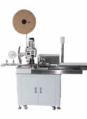 全自端子16230压接机打端沾锡体机五动裁线剥皮线压断上锡一机