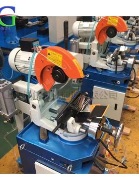 不锈钢方管圆管切机台金五管材CEA自式动切割锯金属管材斜管切机