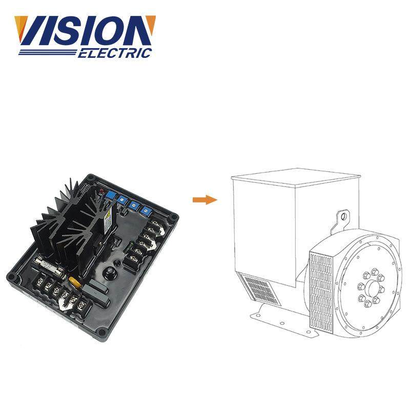 发电机2组配GAVR-0CYHA自动电压调节稳压件板G器AVR20A黑色胶水