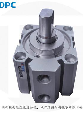 SDA薄型气缸DA5S0-25-FBDZP小型行气通达程气动缸