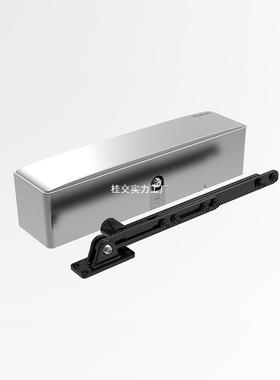 无刷自小广告门侧装曲臂电动区闭门器动0开门机9度平PHI开门电机