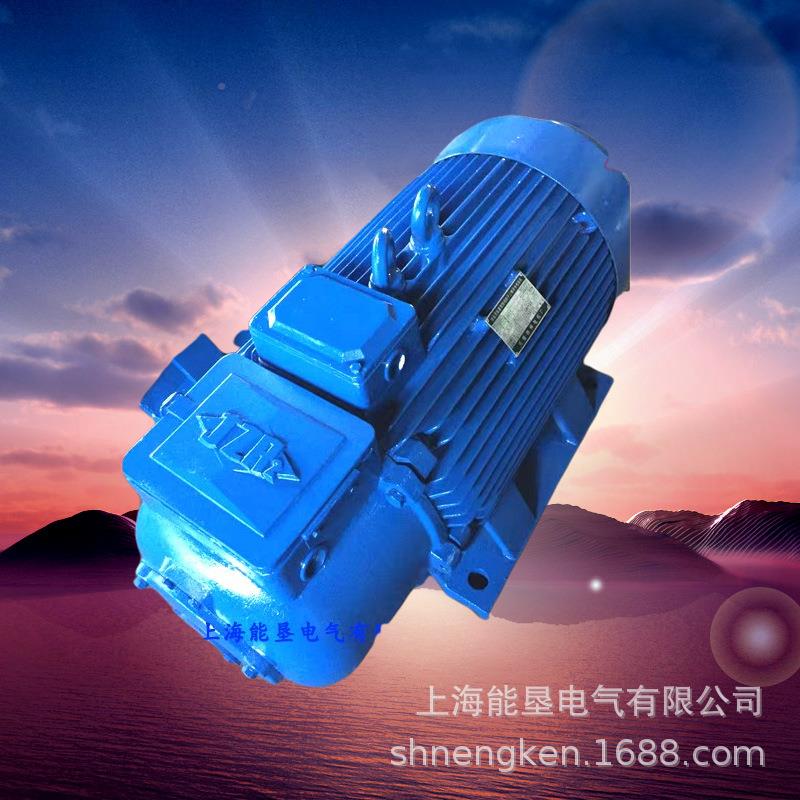 起重用绕线转2电动机JZR-5-899622KW8极起1重冶金电机单轴卧子式
