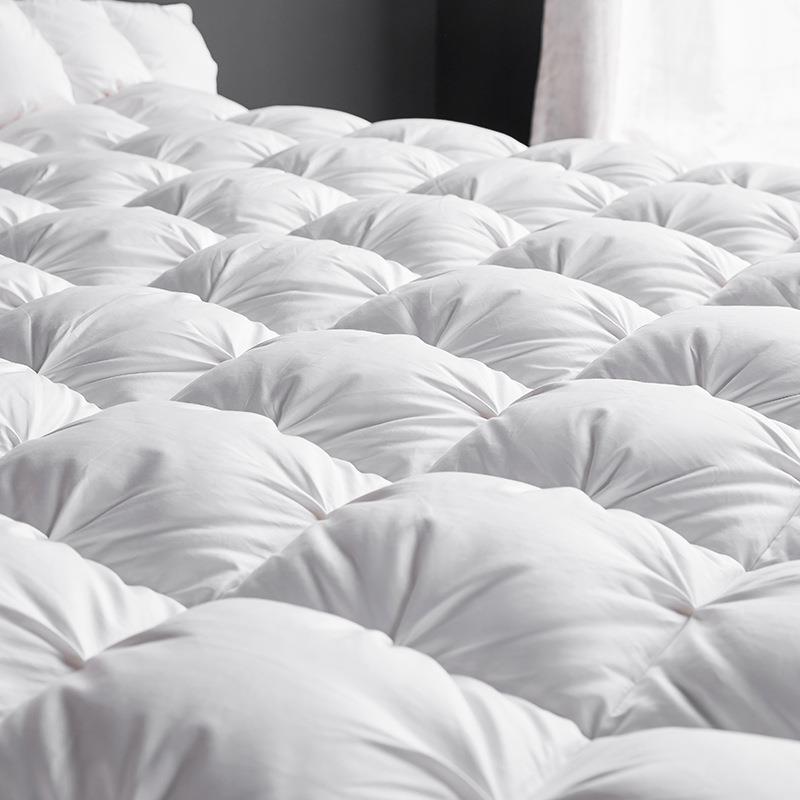 鸭全棉羽绒被白绒冬被端酒店子加厚被保暖OIS家用高被芯