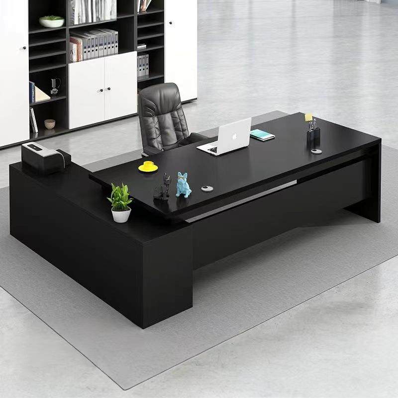 办桌简约现代老桌椅组合经理主管高档电桌时尚总脑CYY裁办公板公