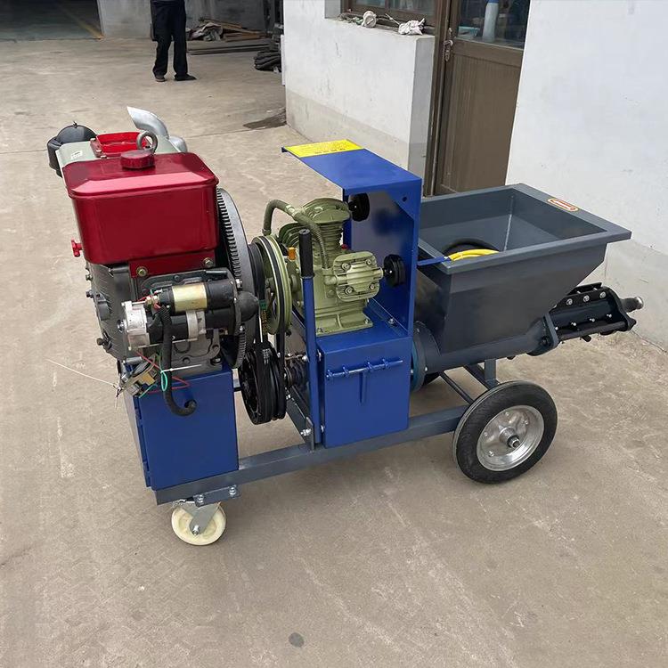 厂家供水泥喷浆机968小型高压砂浆直喷涂机建筑工程4kw喷水泥浆机