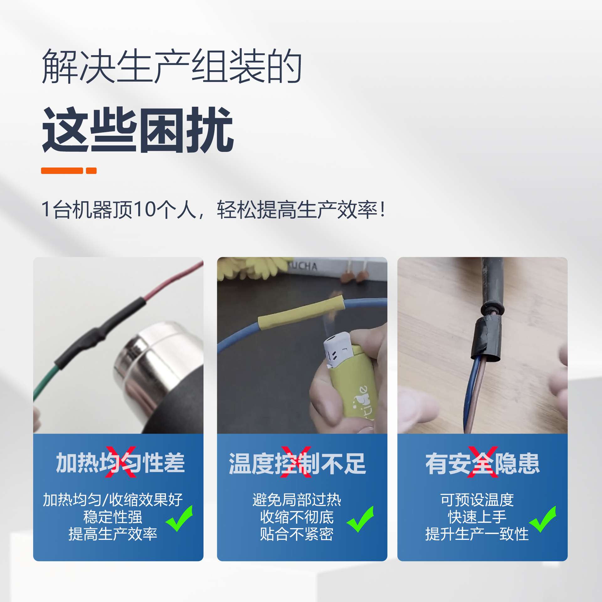 热缩管烘烤机纯电动智能热风收缩热缩管机大平方绝缘套管热收缩机