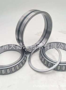 46215A双列圆锥滚子轴承外圈一体双内圈带隔圈薄壁圆锥滚子轴承