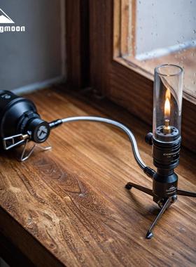 柯曼BKZ23-VC户外露营延长管卡式长气罐转接头便携火箭炉三脚支架