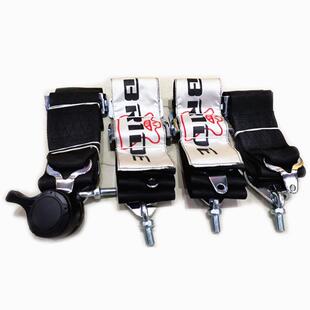 汽车改装安全带赛车座椅三寸四/五/六点加装款快拆式Bride安全带