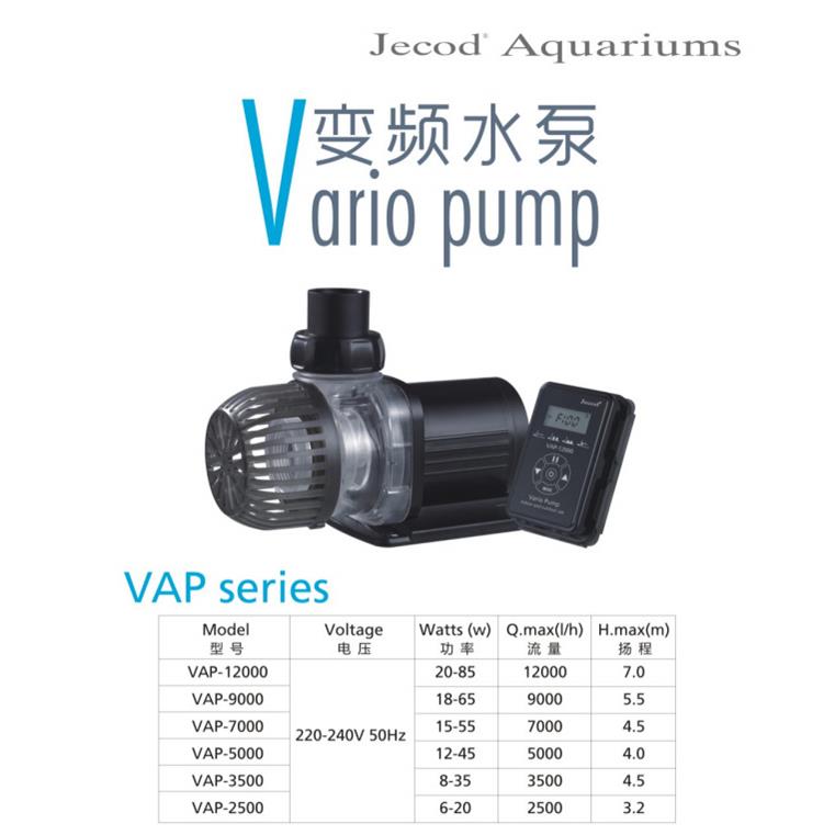 捷宝控制VAP-2500-12000220V电压水泵普通版