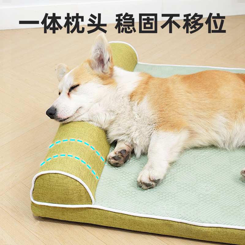 跨境宠物沙发床垫狗狗窝四季宠物床小型犬泰迪睡垫猫咪窝凉感睡垫