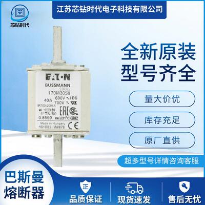 170M4061 170M4062 170M4063巴斯曼BUSSMANN熔断器保险丝