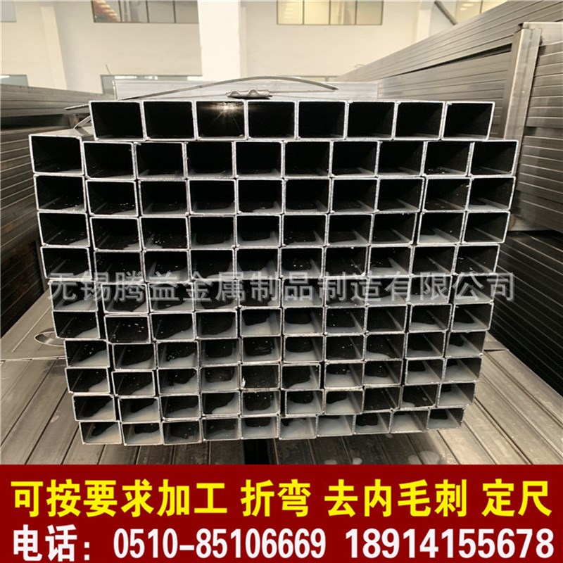 供应现货大方管80*80*1.35薄壁方管100*100*1.5铁方管一支起售