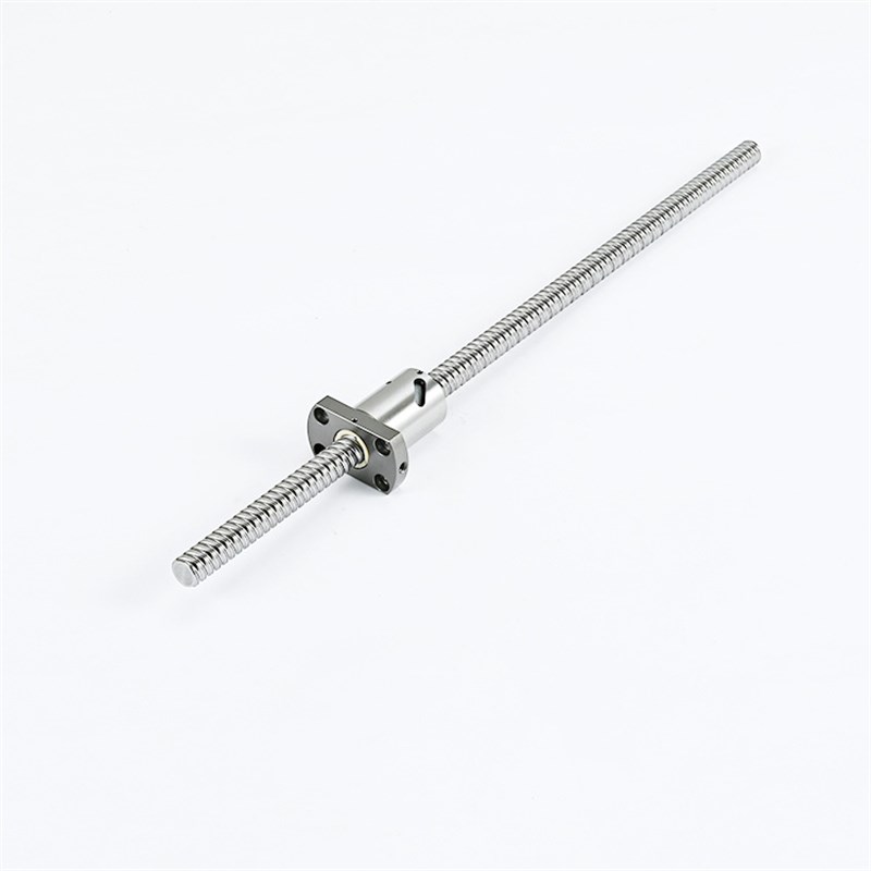 现货供应自动化设备滚珠丝杆SFI1605 4孔滚珠丝杆圆法兰螺母