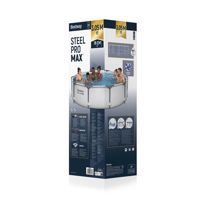 Bestway成人儿童家庭大型泳池圆形支架游泳池 蝶形游泳池