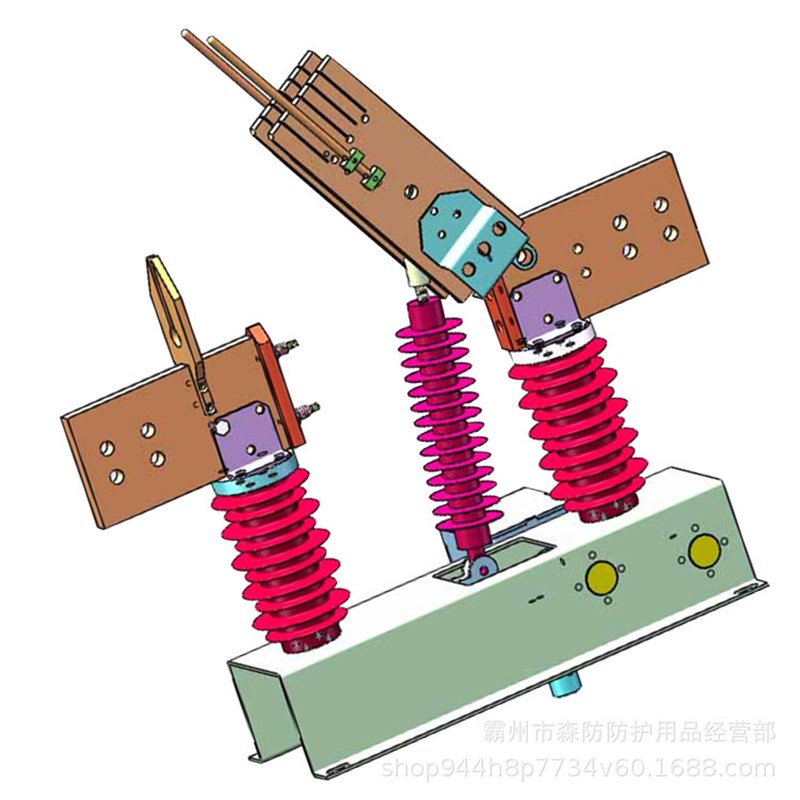 1.5kV/6000A便携直流高压开关城轨直流隔离开关接触网隔离断路器