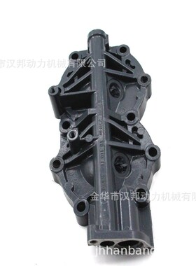 船外机配件398B01001-0东发2冲程18匹 汽缸盖黑色气缸盖