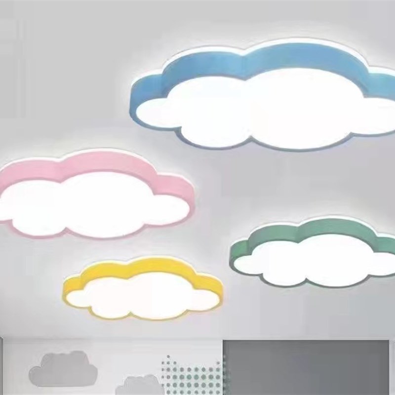 云朵吸顶灯 时尚创意简约卧室灯客厅灯幼儿园装饰灯具儿童灯