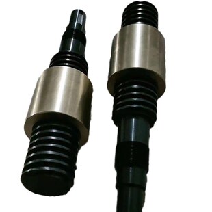 厂家梯形丝杆加工45钢调质料发黑梯形丝杆正反牙丝杠配螺母套件