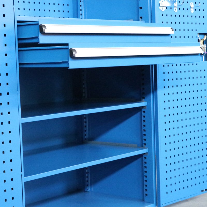 五金工具柜车间工厂工具收纳柜汽修工具车加厚双开门重型工具柜