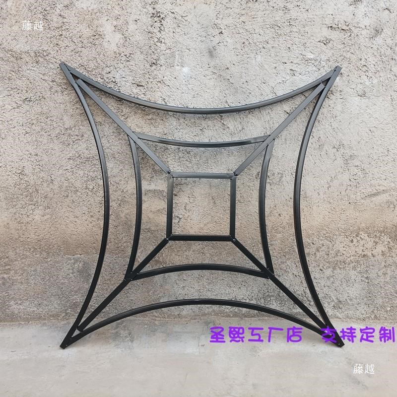 婚庆道具铁艺水晶珠帘婚礼堂舞台空中布置装饰圆环吊顶挂架线帘黑