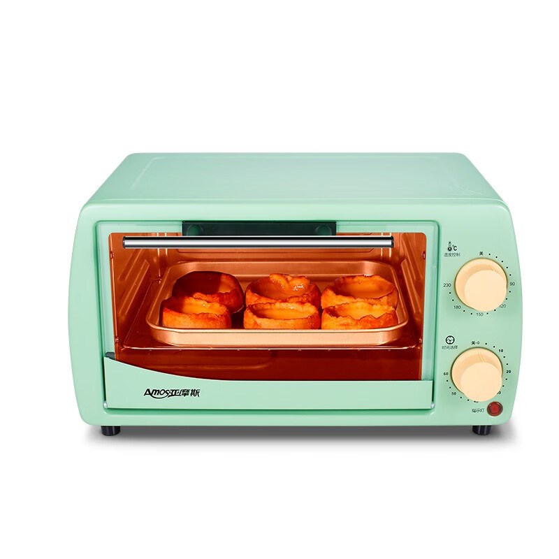 亚摩斯AK-1218电烤箱多功能小型烤炉烤箱 烘焙烤蛋挞蛋糕