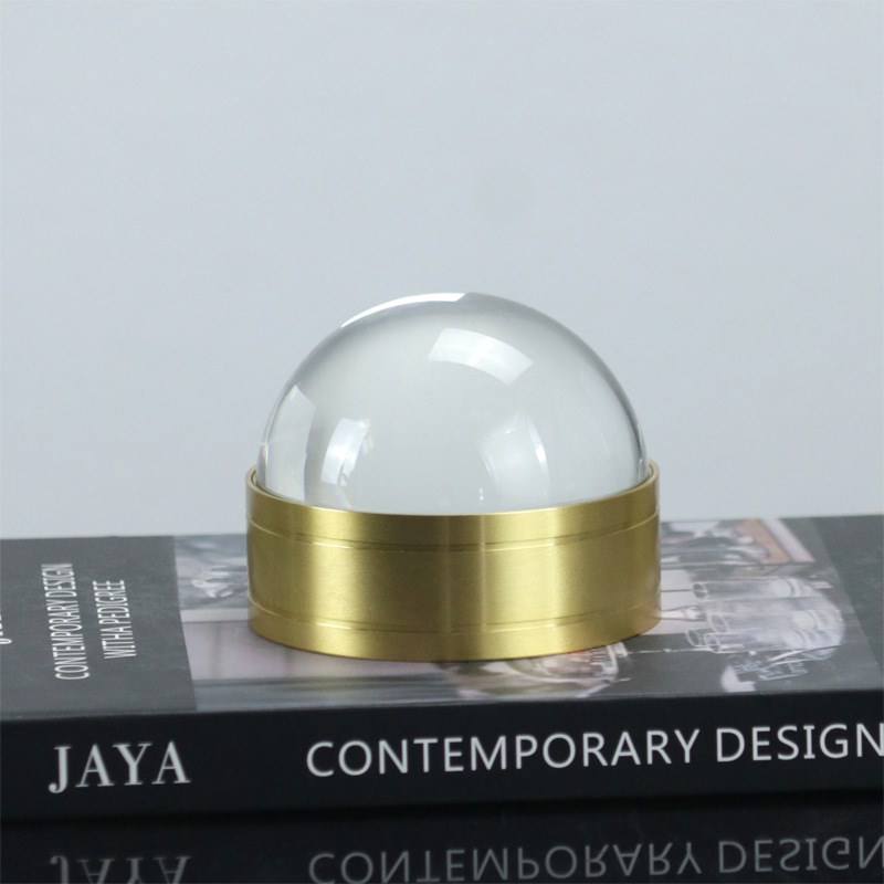 欧式轻奢创意金属首饰盒铜色梳妆台装饰品摆件带盖烟灰缸新婚礼品