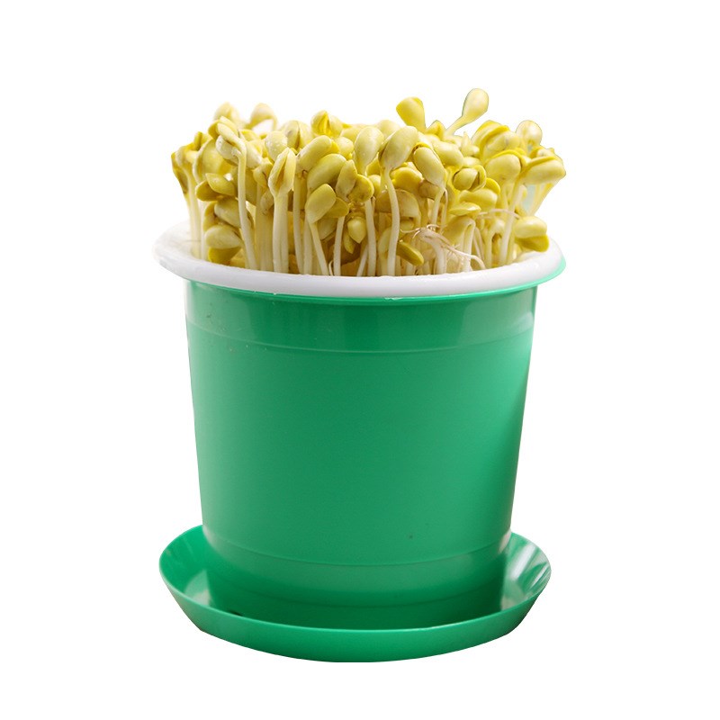 生豆芽罐家用发豆芽机麦饭石全自动大容量发芽菜种植桶绿豆黄豆芽