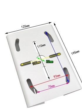 厂家直销监控加厚DS1275-ZJ球机抱箍支架 立杆路灯电线杆配抱箍