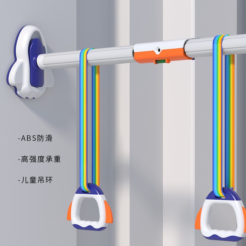 门上单杠家用室内儿童免打孔墙体引体向上器小孩单杆家庭健身器材