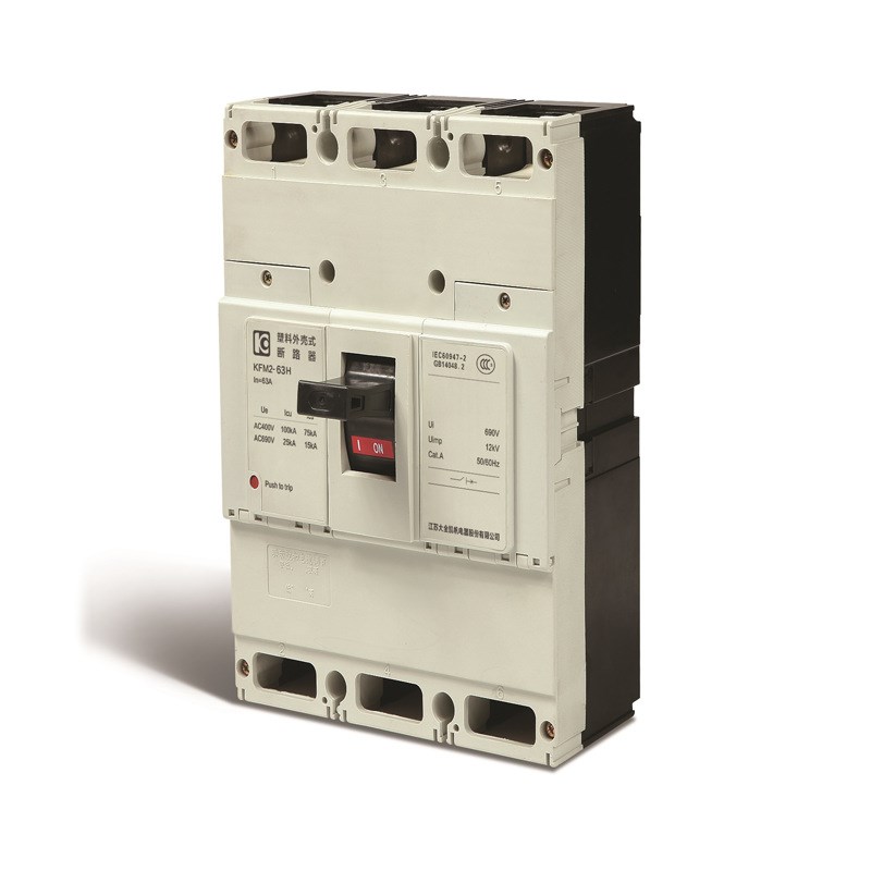 江苏大全凯帆开关塑壳断路器KFM2-630/3300400A500A三相空气开关