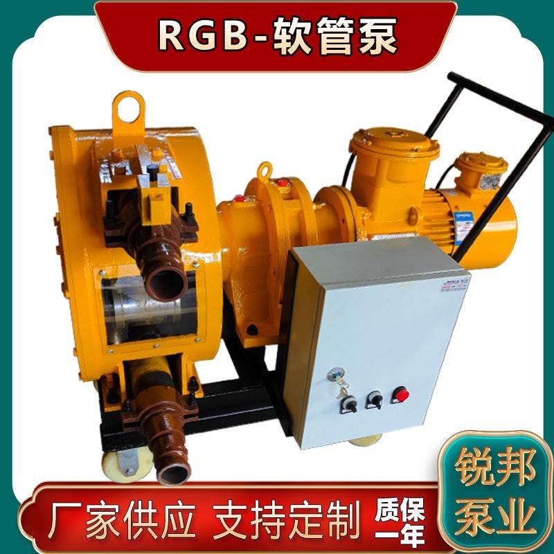 软管泵RGB-50发泡水泥砂浆灌泵悬浮颗粒输送泵工业化工泵