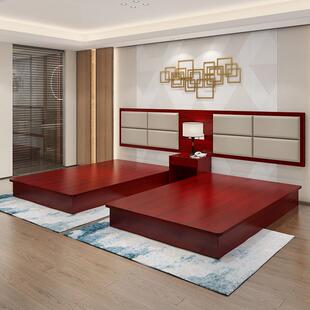 酒店家具标间全套宾馆专用床标间单人间全套家具酒店专用床宾馆床