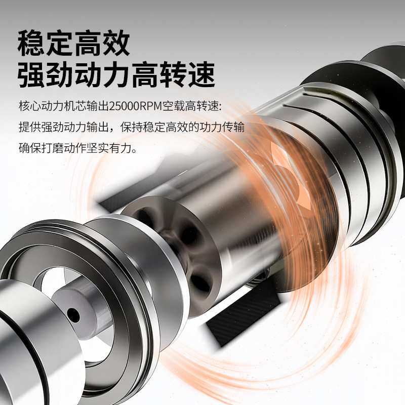 锐壹气动打磨机直磨机小型刻磨机风磨机磨头手持气磨机加长弯头