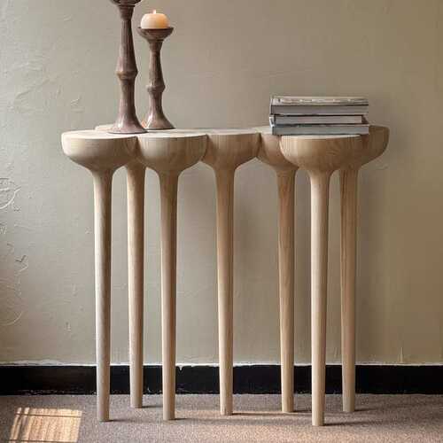 铭华Esgrimas玄关台中古实木端景桌门厅装饰条案靠墙柜