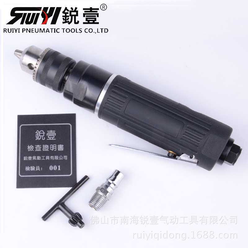 锐壹7001直式低速3/8气动钻气钻工具工业级风钻钻孔工具现货代发