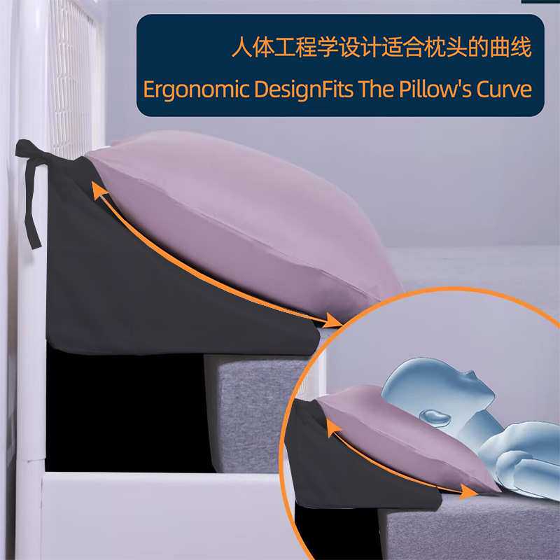 双床楔形枕床头板枕头/床垫楔形单人床跨境隙填补床头板缝隙填充