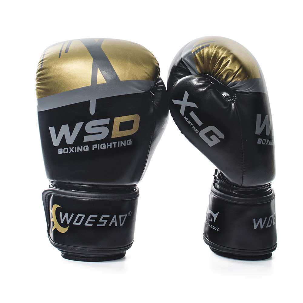 4-14OZ儿童成人拳击手套散打拳套MMA泰拳搏击格斗武术训练手套