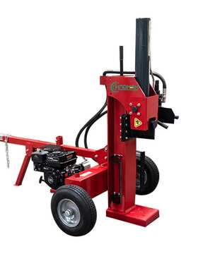 HBWS25劈木机汽油机轮式劈木头园林农场木材加工原木劈柴机