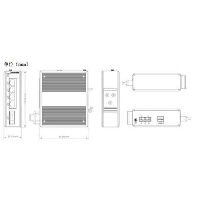 三旺交换机 IES215-1F(SSC20KM1310NM)-P（12-48VDC）3onedata