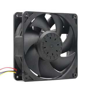 14038暴力增压散热风扇12V双滚珠高转速长寿命14038轴流风扇